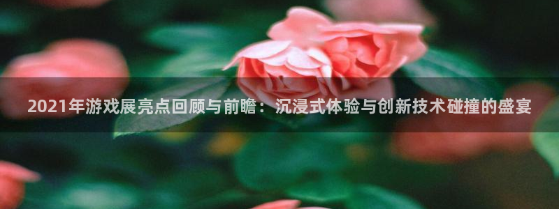 长征娱乐线路测试：2021年游戏展亮点回顾与前瞻：沉浸式体验
