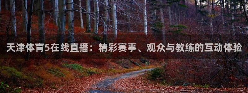 833足球直播平台：天津体育5在线直播：精彩赛事、观众与教练的互动体验